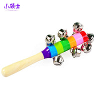 Wooden toy rattle